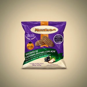 Biscoito Castanha-do-pará com Açaí 150g