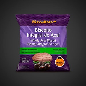 Biscoito Integral de Açaí