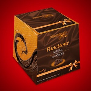 Panettone Integral com Chocolate